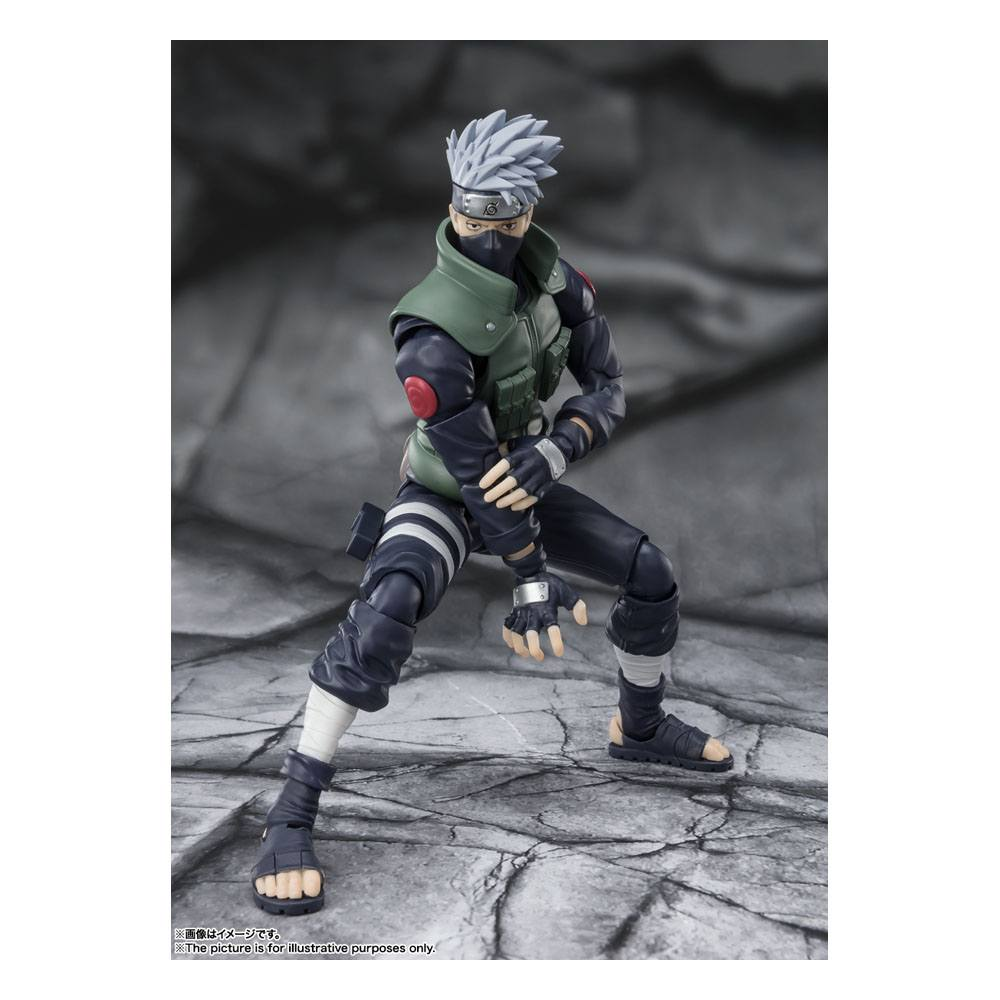 Naruto Shippuden S.H. Figuarts Kakashi Hatake The famed Sharingan Hero