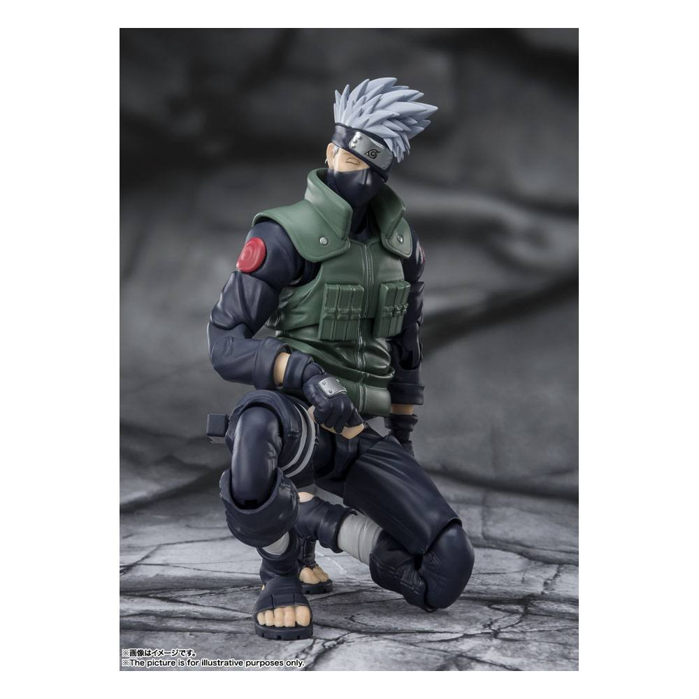 Naruto Shippuden S.H. Figuarts Kakashi Hatake The famed Sharingan Hero