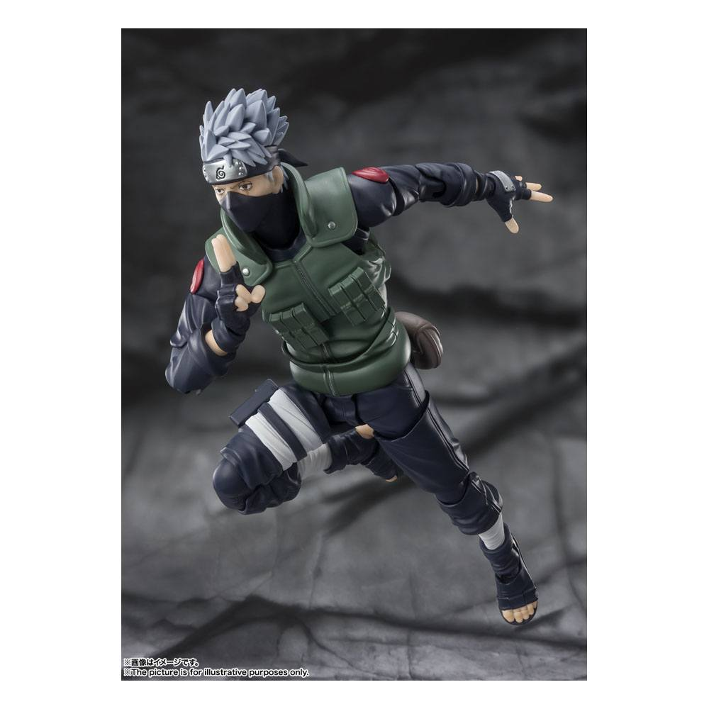 Naruto Shippuden S.H. Figuarts Kakashi Hatake The famed Sharingan Hero