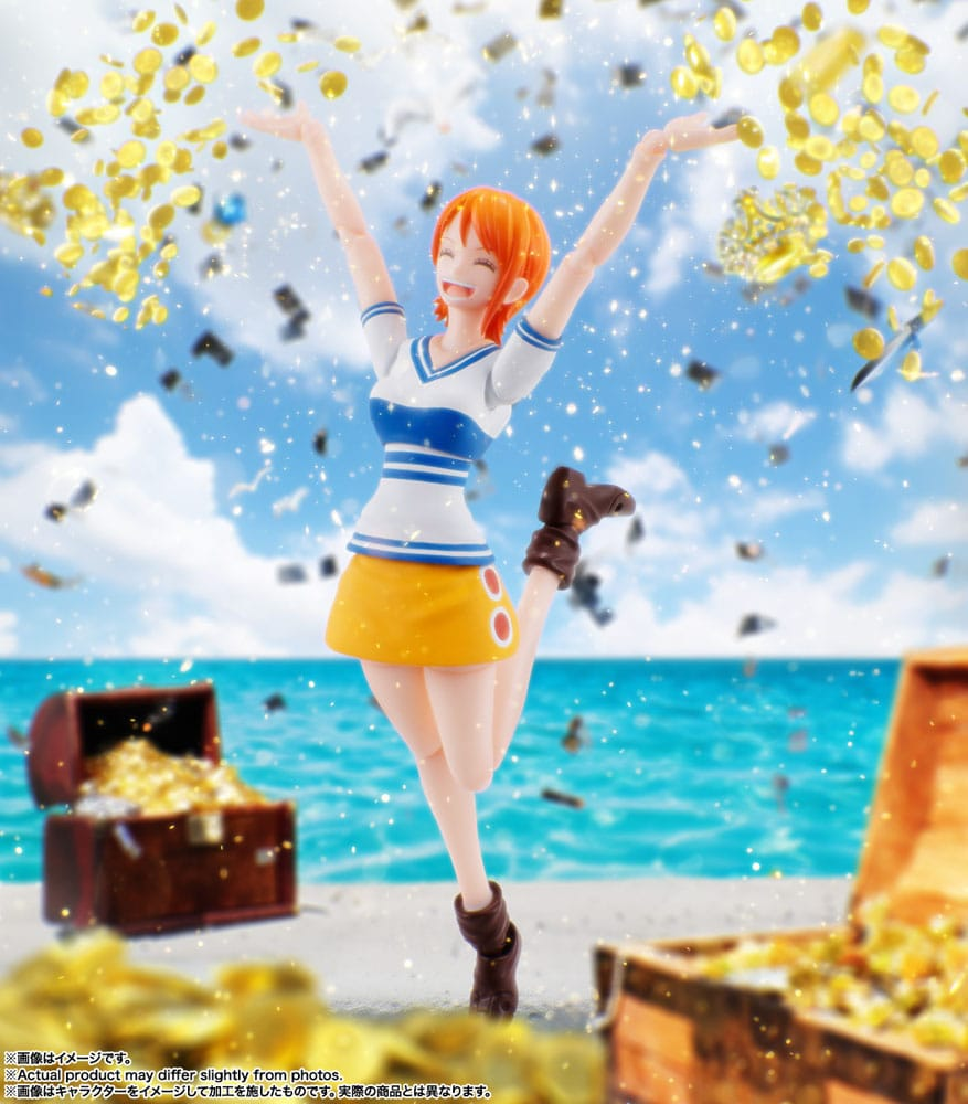 One Piece S.H. Figuarts Nami Romance Dawn