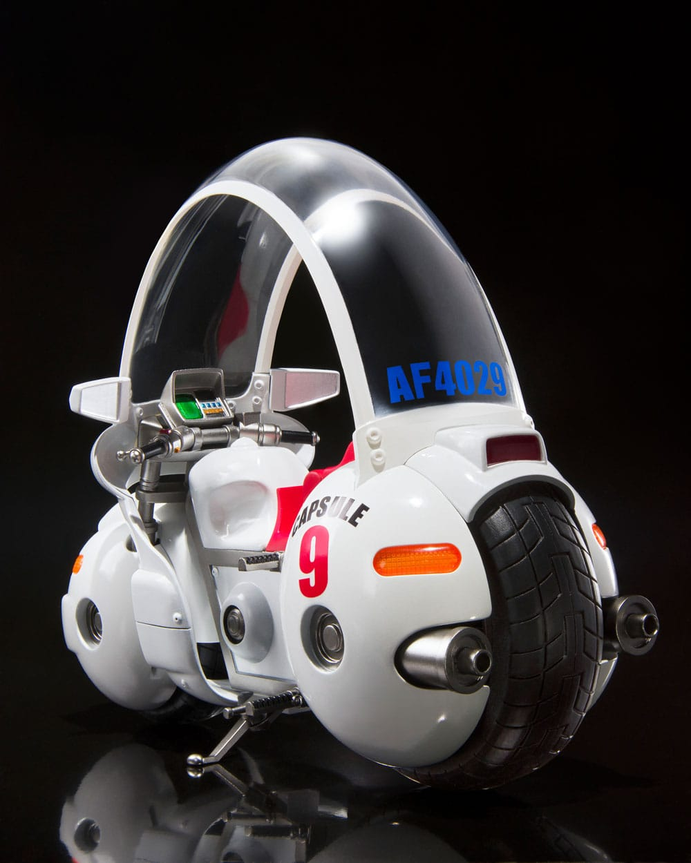 Dragon Ball S.H. Figuarts Vehicle with Figure Bulma's Motorcycle Hoipoi Capsule No. 9