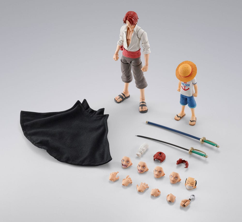 One Piece S.H. Figuarts 2-Pack Shanks & Monkey D. Luffy Childhood Ver