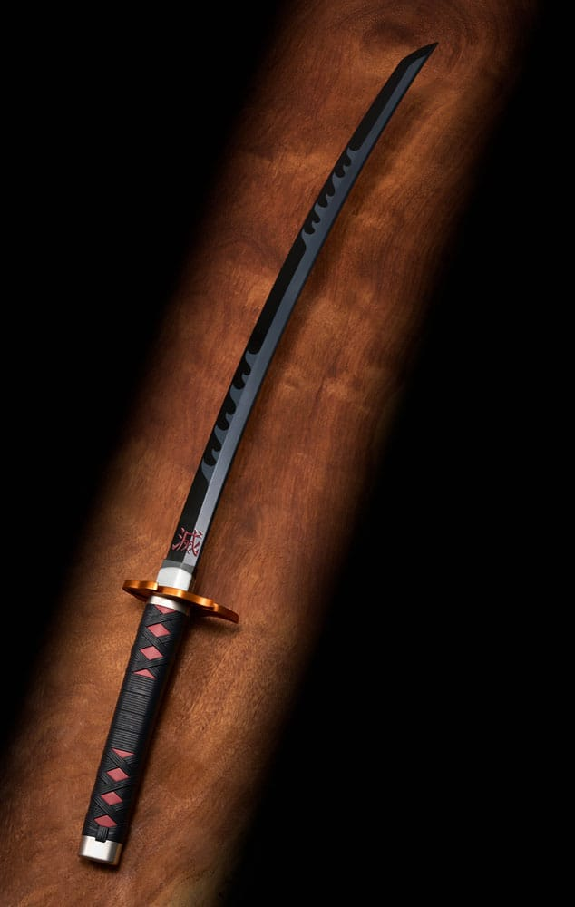 Demon Slayer: Kimetsu no Yaiba Proplica 1/1 Scale Nichirin Sword (Tanjiro Kamado) Kyojuro Rengoku´s Sword Guard Ver