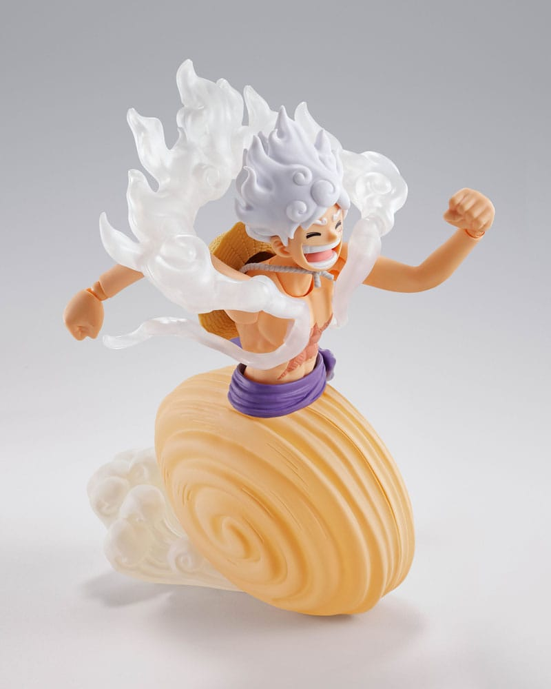 One Piece S.H. Figuarts Monkey D. Luffy Gear 5 Future Island Egghead