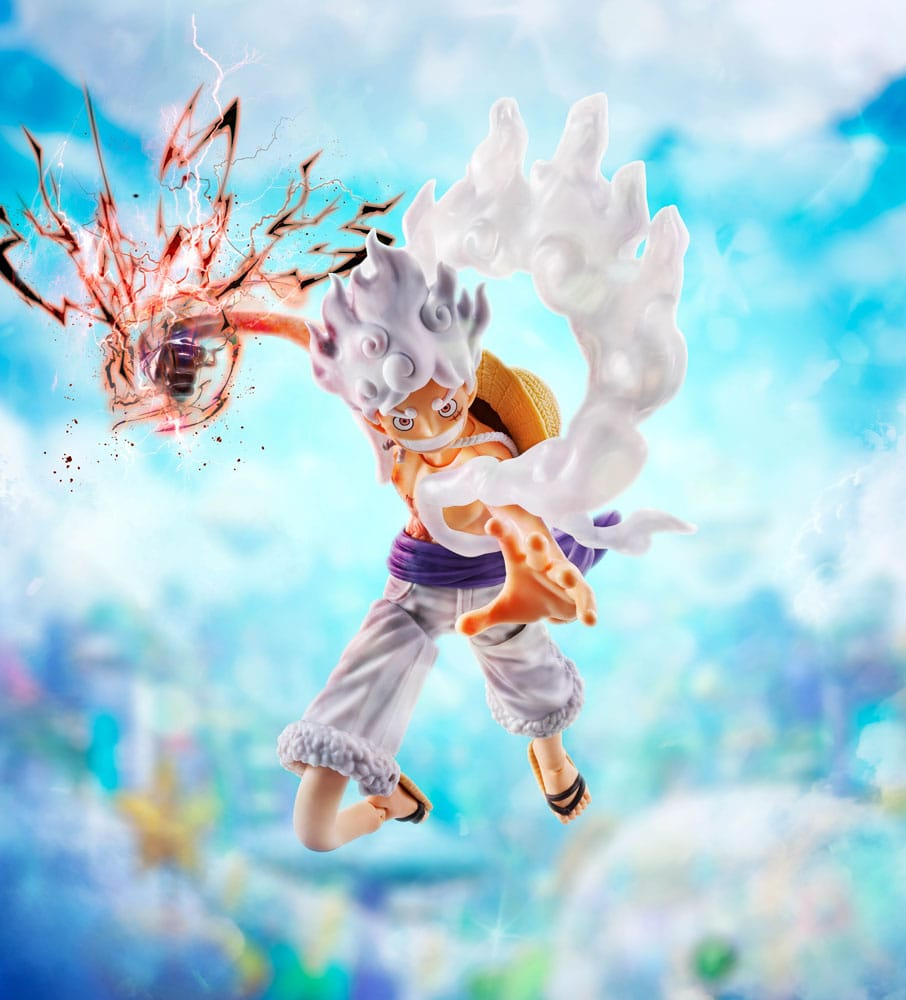 One Piece S.H. Figuarts Monkey D. Luffy Gear 5 Future Island Egghead