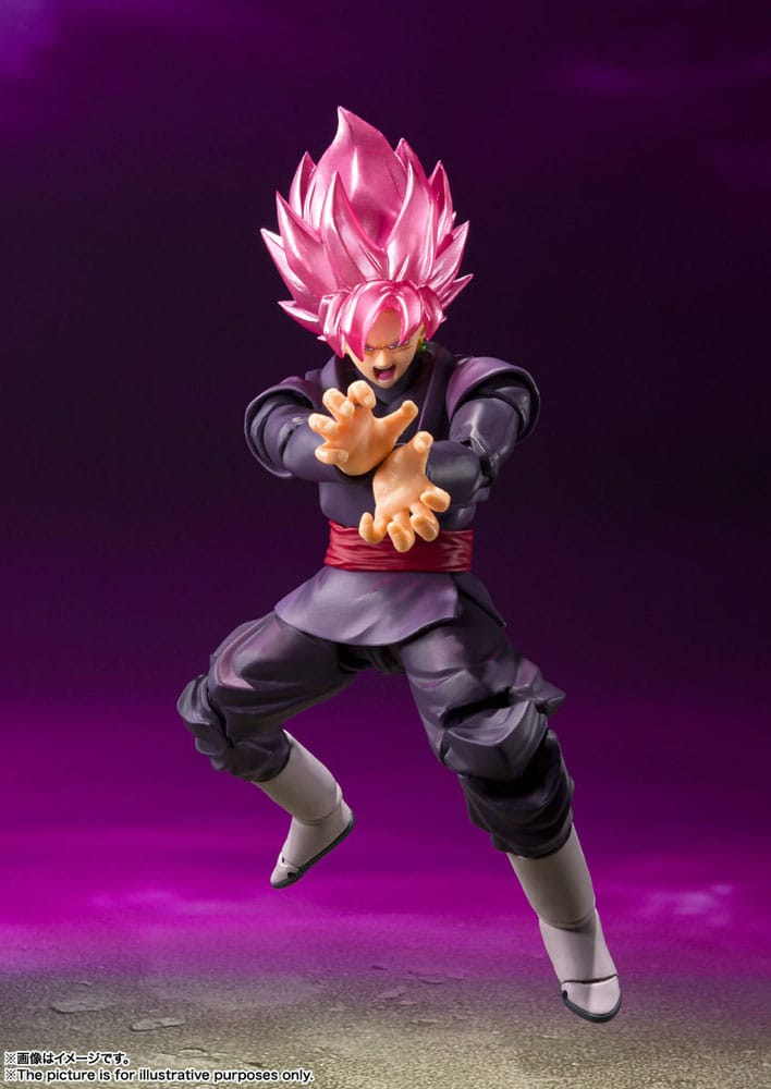 Dragon Ball Super S.H. Figuarts Goku Black Super Saiyan Rose