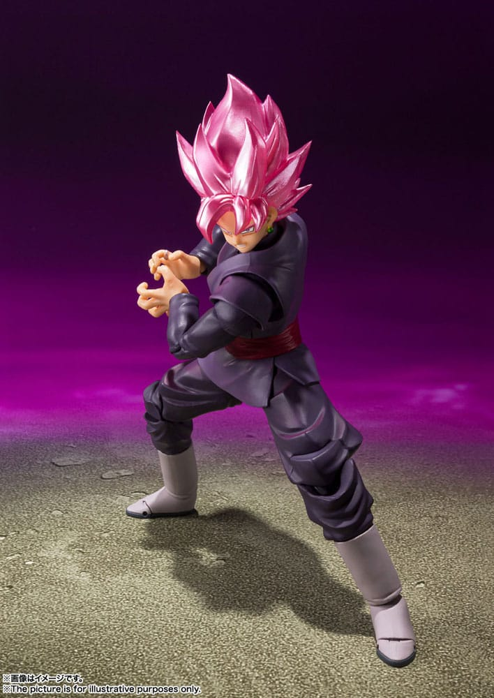 Dragon Ball Super S.H. Figuarts Goku Black Super Saiyan Rose