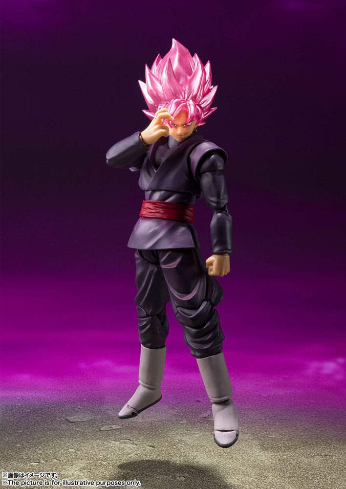 Dragon Ball Super S.H. Figuarts Goku Black Super Saiyan Rose