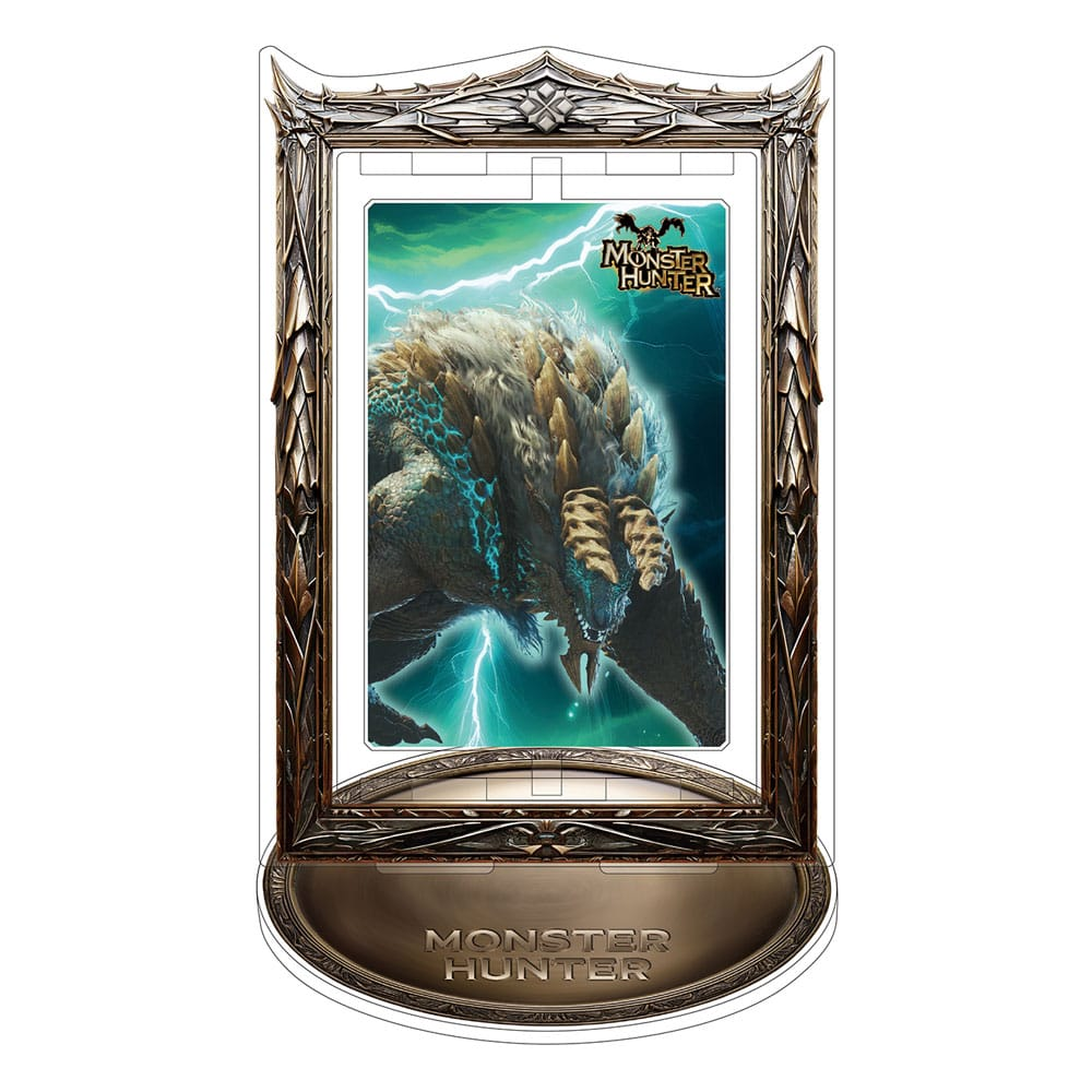 Monster Hunter Acrylic Stand Zinogre Rotating