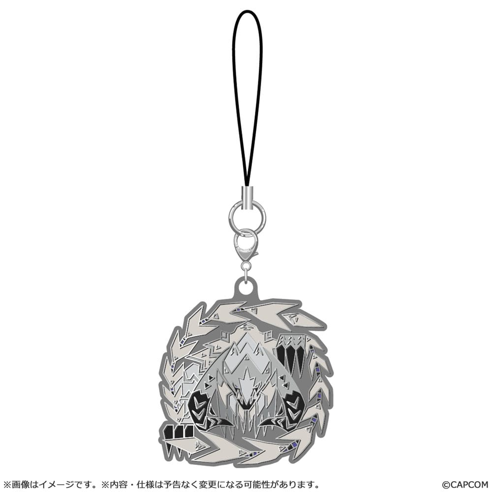 Monster Hunter Wilds Metal Keychains Monster Icon - (Complete Box)