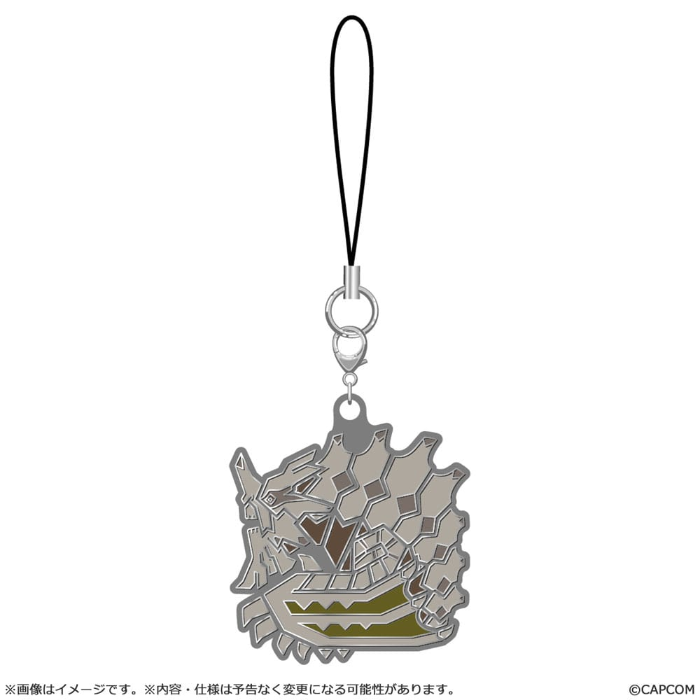 Monster Hunter Wilds Metal Keychains Monster Icon - (Complete Box)