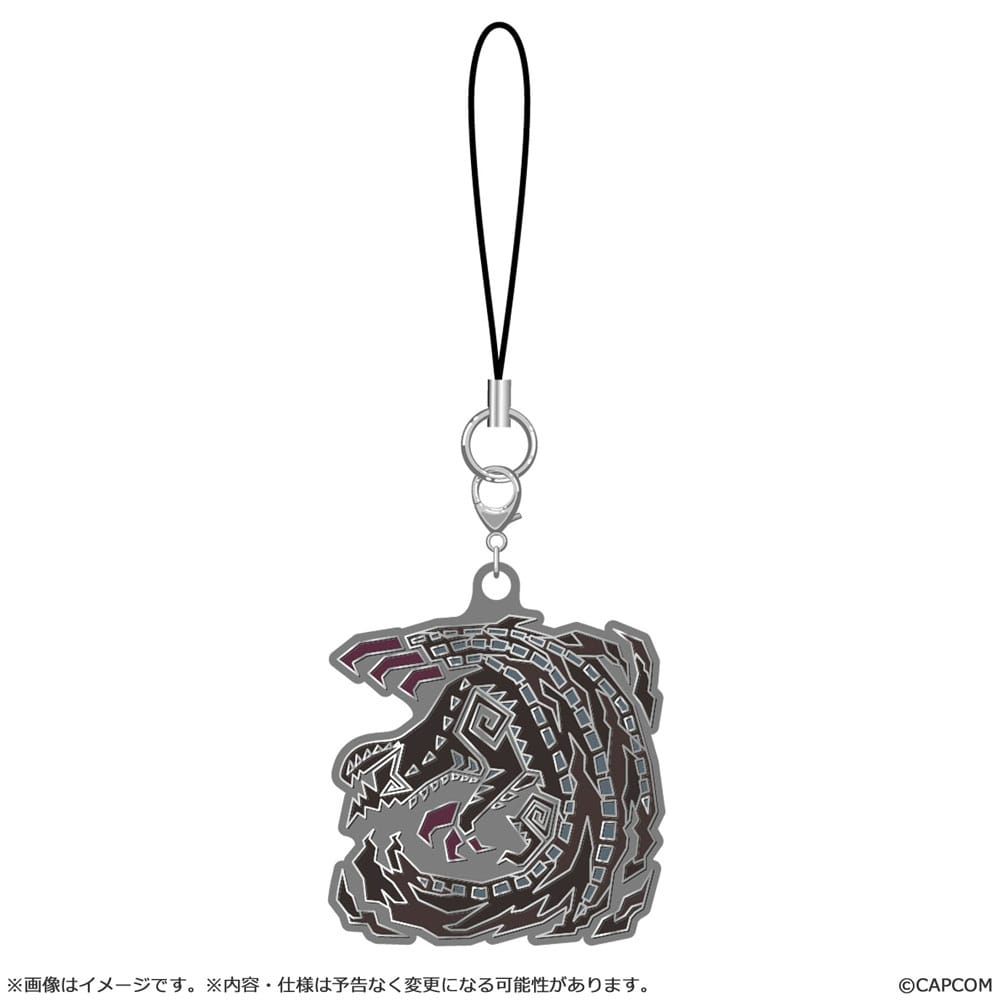Monster Hunter Wilds Metal Keychains Monster Icon - (Complete Box)