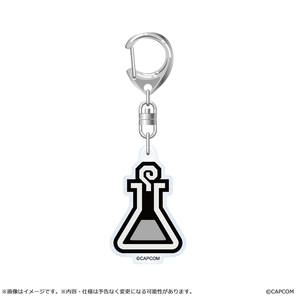 Monster Hunter Wilds Acrylic Keychains Item Icon - (Complete Box)