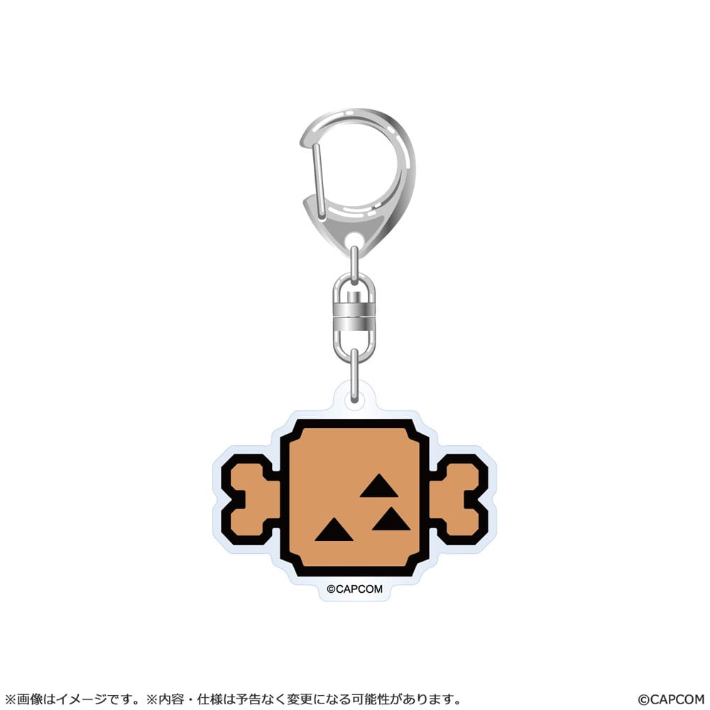 Monster Hunter Wilds Acrylic Keychains Item Icon - (Complete Box)