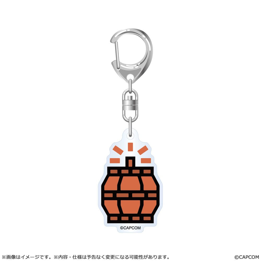 Monster Hunter Wilds Acrylic Keychains Item Icon - (Complete Box)