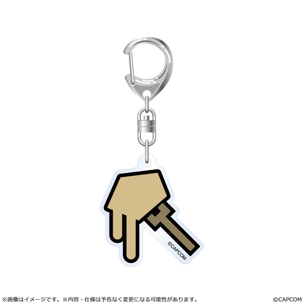 Monster Hunter Wilds Acrylic Keychains Item Icon - (Complete Box)