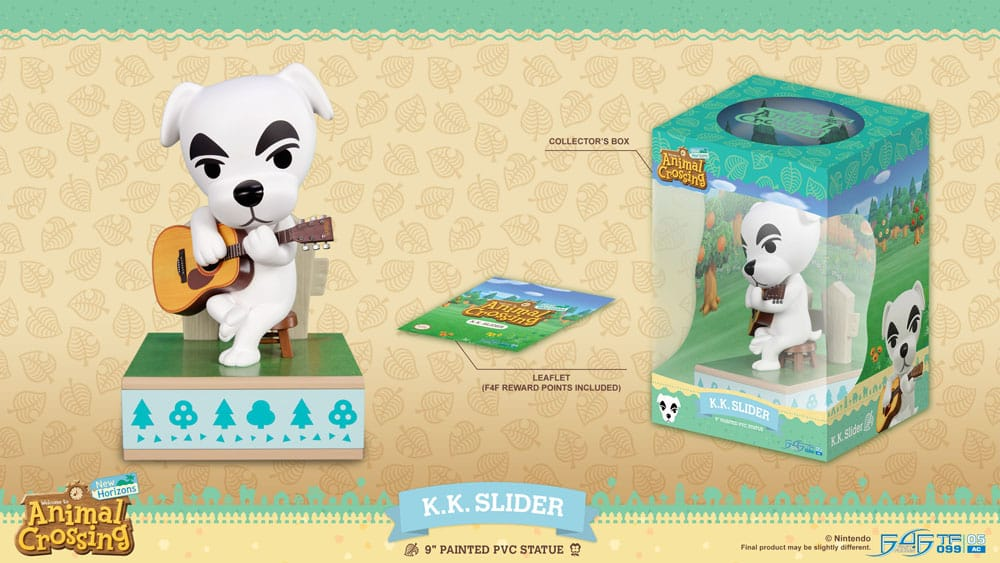 Animal Crossing: New Horizons Statue K.K. Slider