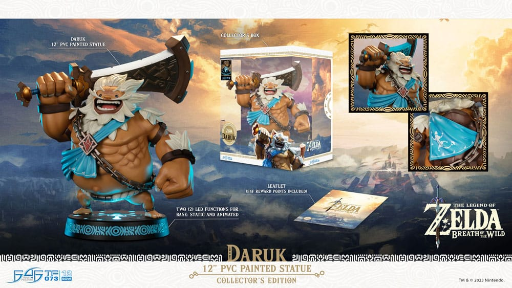 The Legend of Zelda Breath of the Wild Statue Daruk Collector's Edition