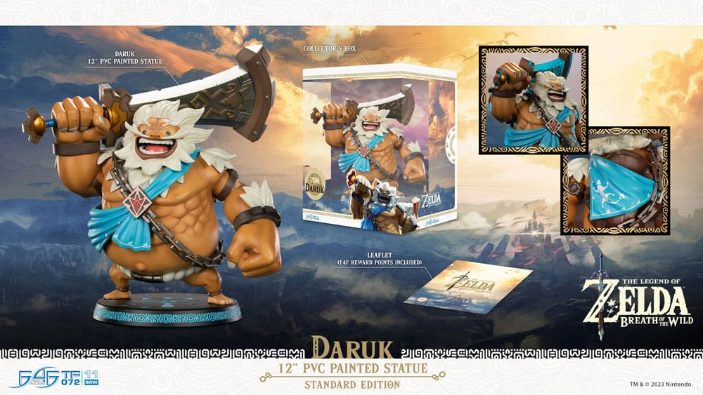 The Legend of Zelda Breath of the Wild Statue Daruk Standard Edition