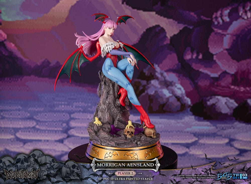 Darkstalkers Statue Morrigan Aensland Player 2 Variant
