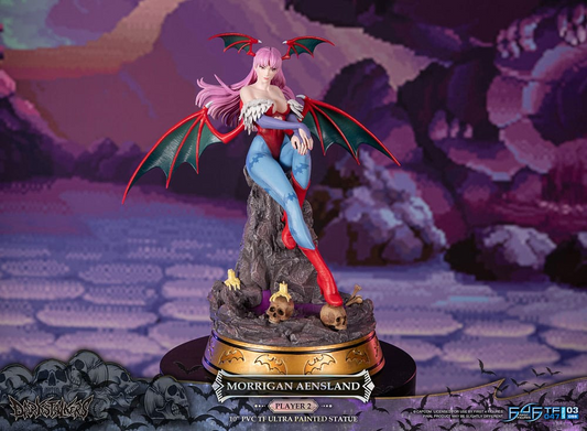 Darkstalkers Statue Morrigan Aensland Player 2 Variant