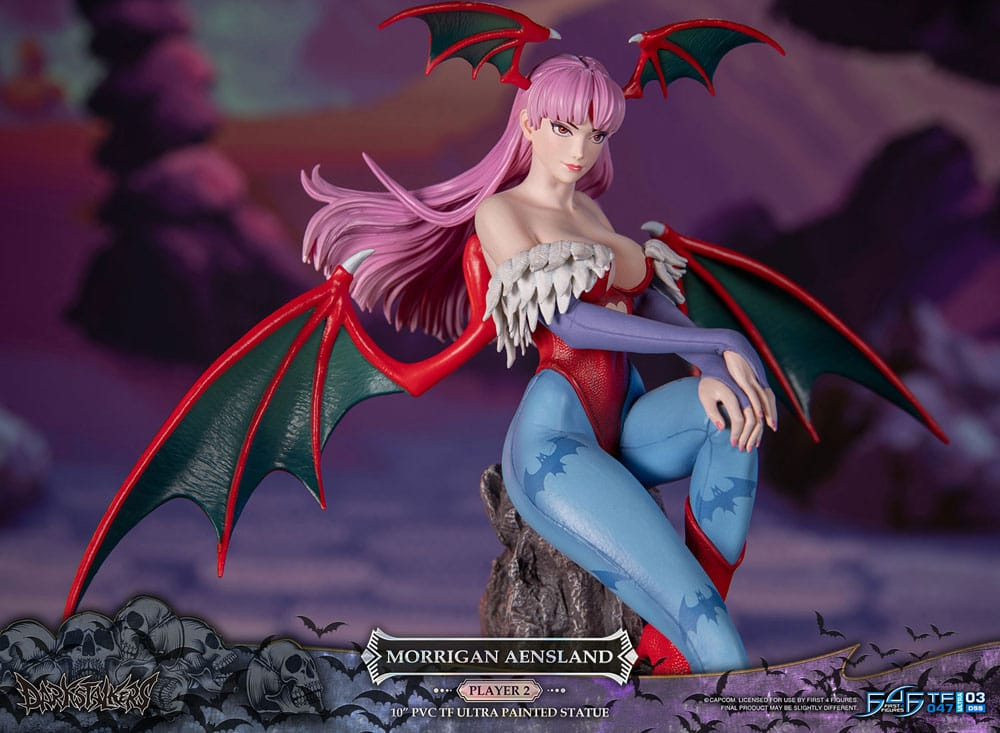Darkstalkers Statue Morrigan Aensland Player 2 Variant