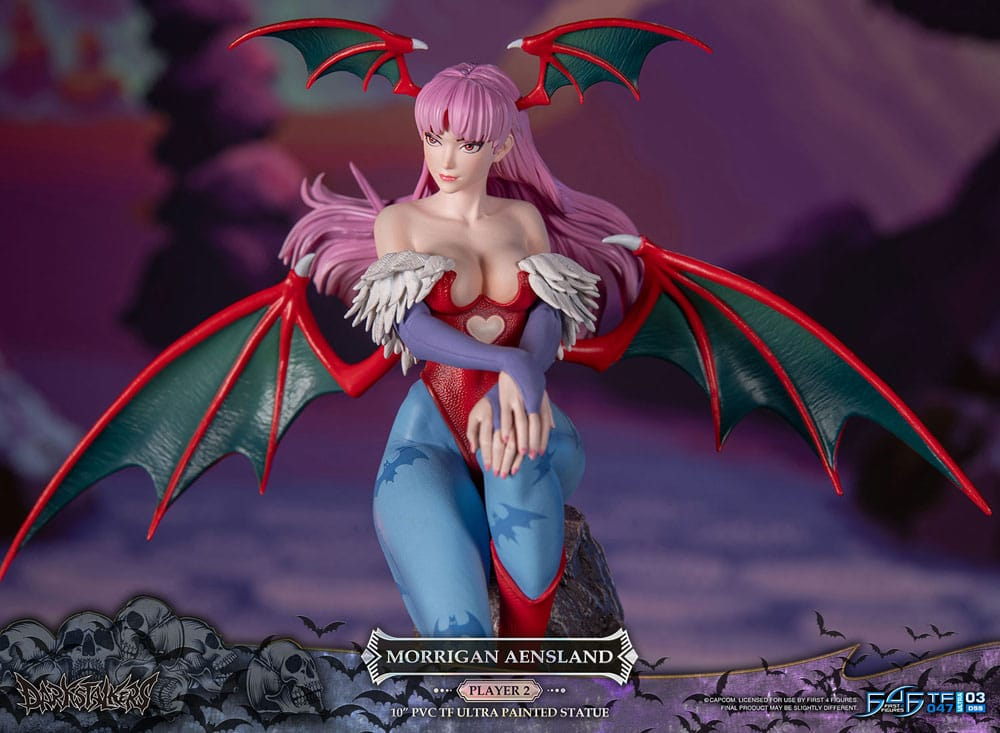 Darkstalkers Statue Morrigan Aensland Player 2 Variant
