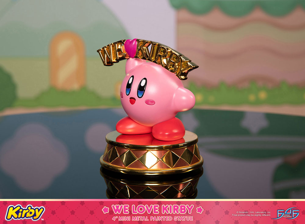 Kirby DieCast Statue We Love Kirby