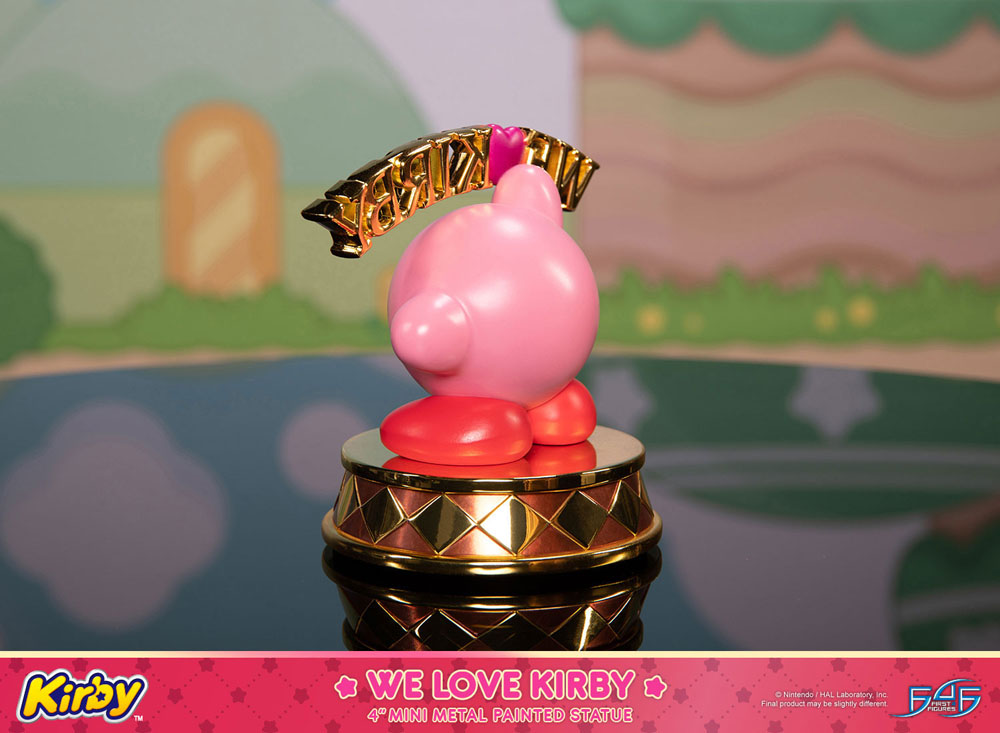 Kirby DieCast Statue We Love Kirby
