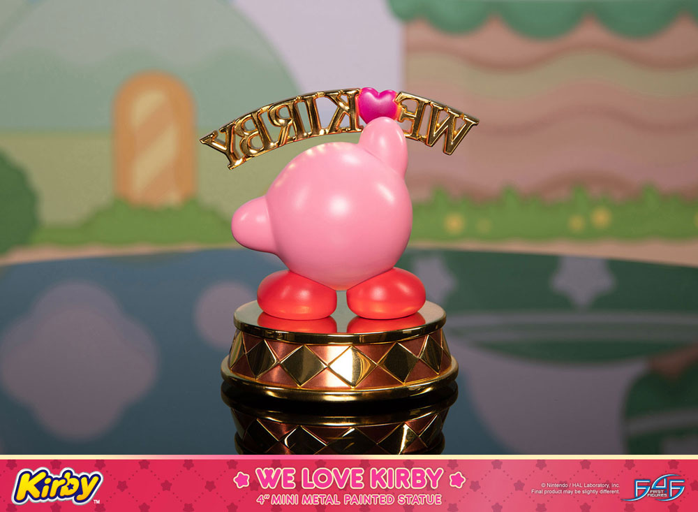 Kirby DieCast Statue We Love Kirby