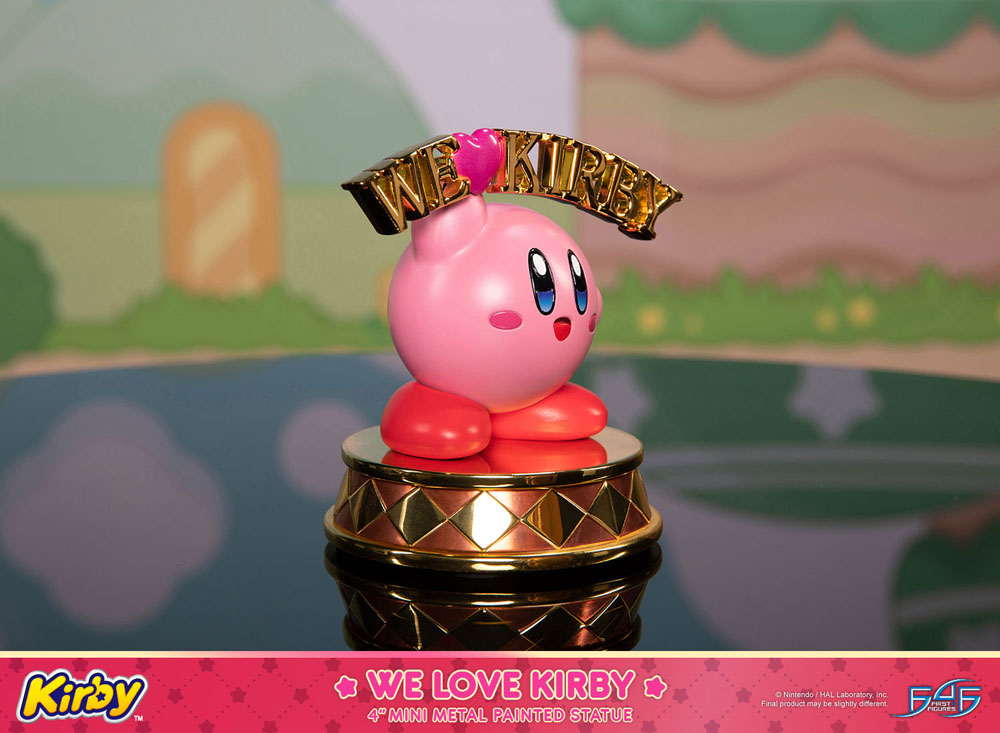 Kirby DieCast Statue We Love Kirby