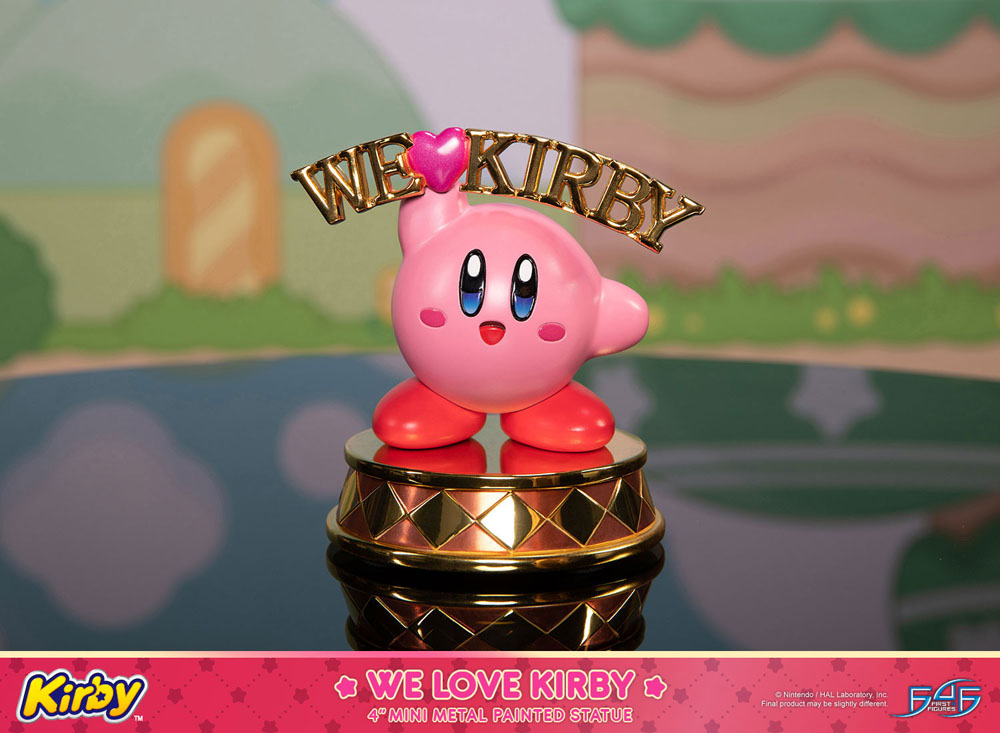 Kirby DieCast Statue We Love Kirby