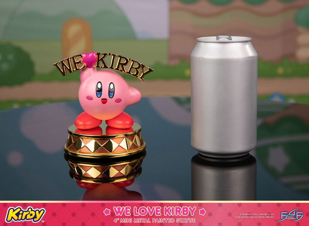 Kirby DieCast Statue We Love Kirby