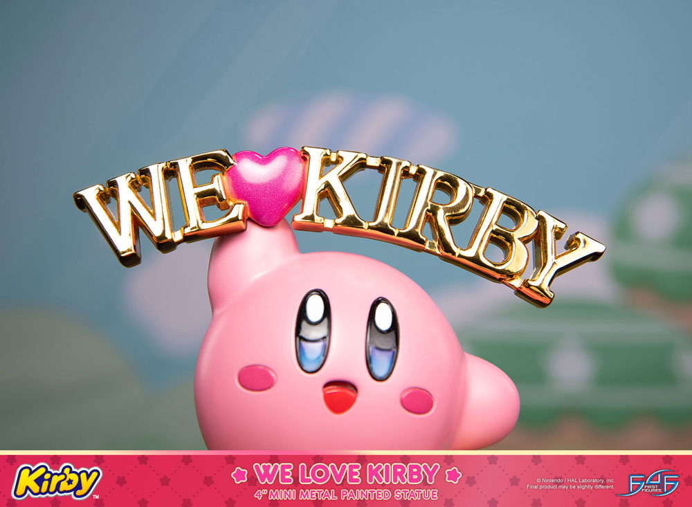 Kirby DieCast Statue We Love Kirby