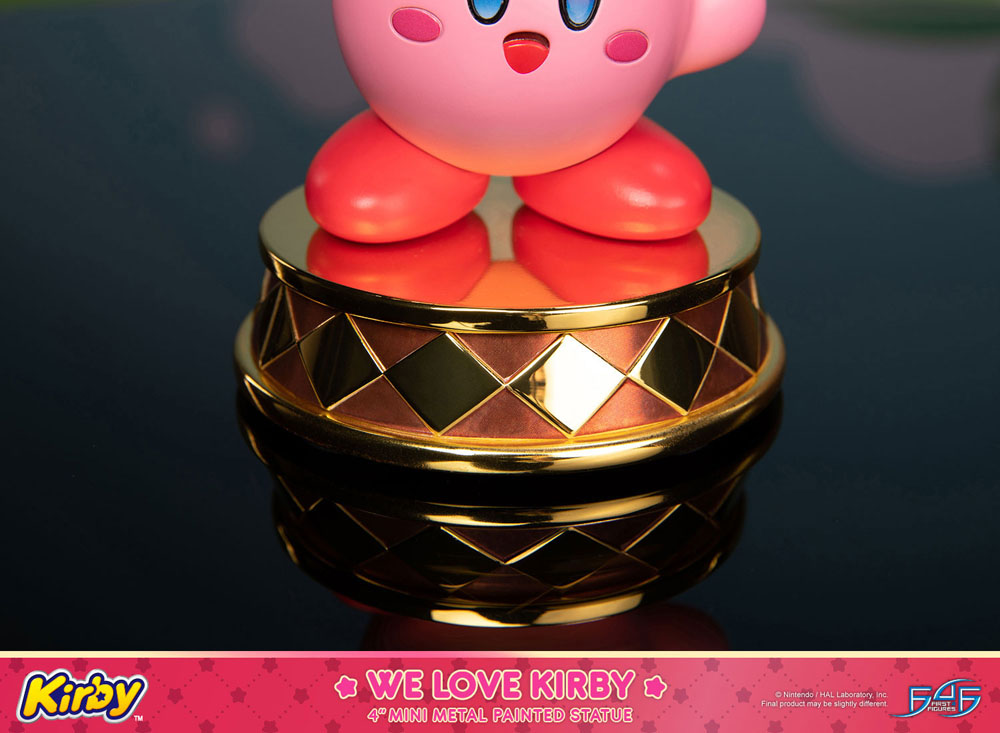 Kirby DieCast Statue We Love Kirby