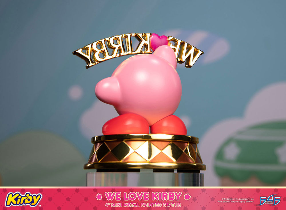 Kirby DieCast Statue We Love Kirby