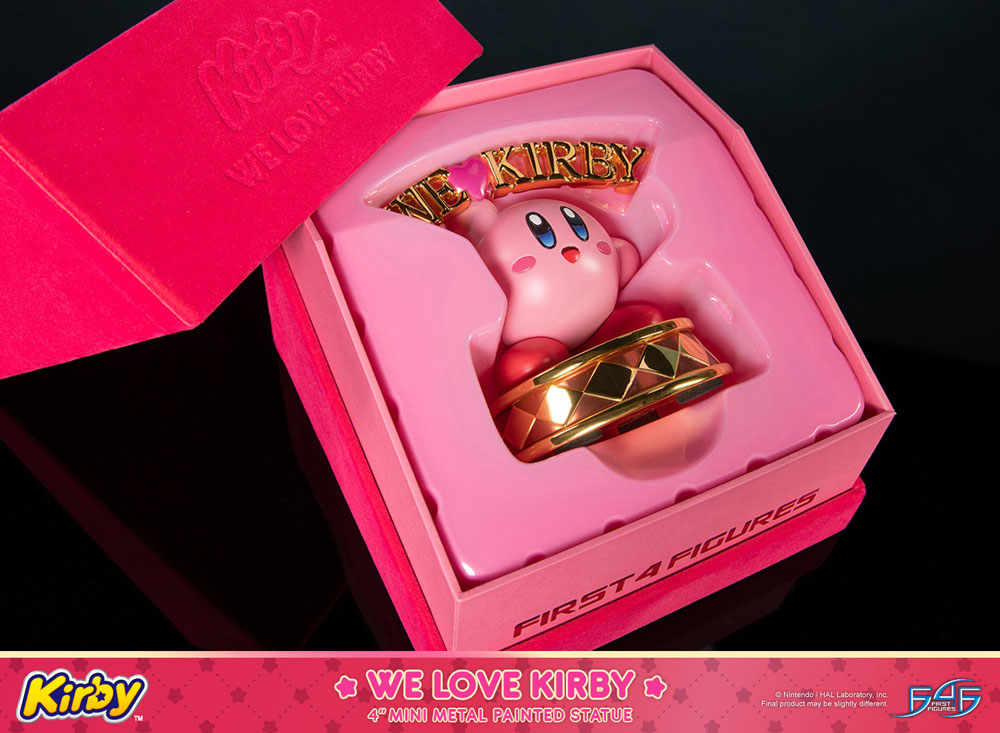 Kirby DieCast Statue We Love Kirby