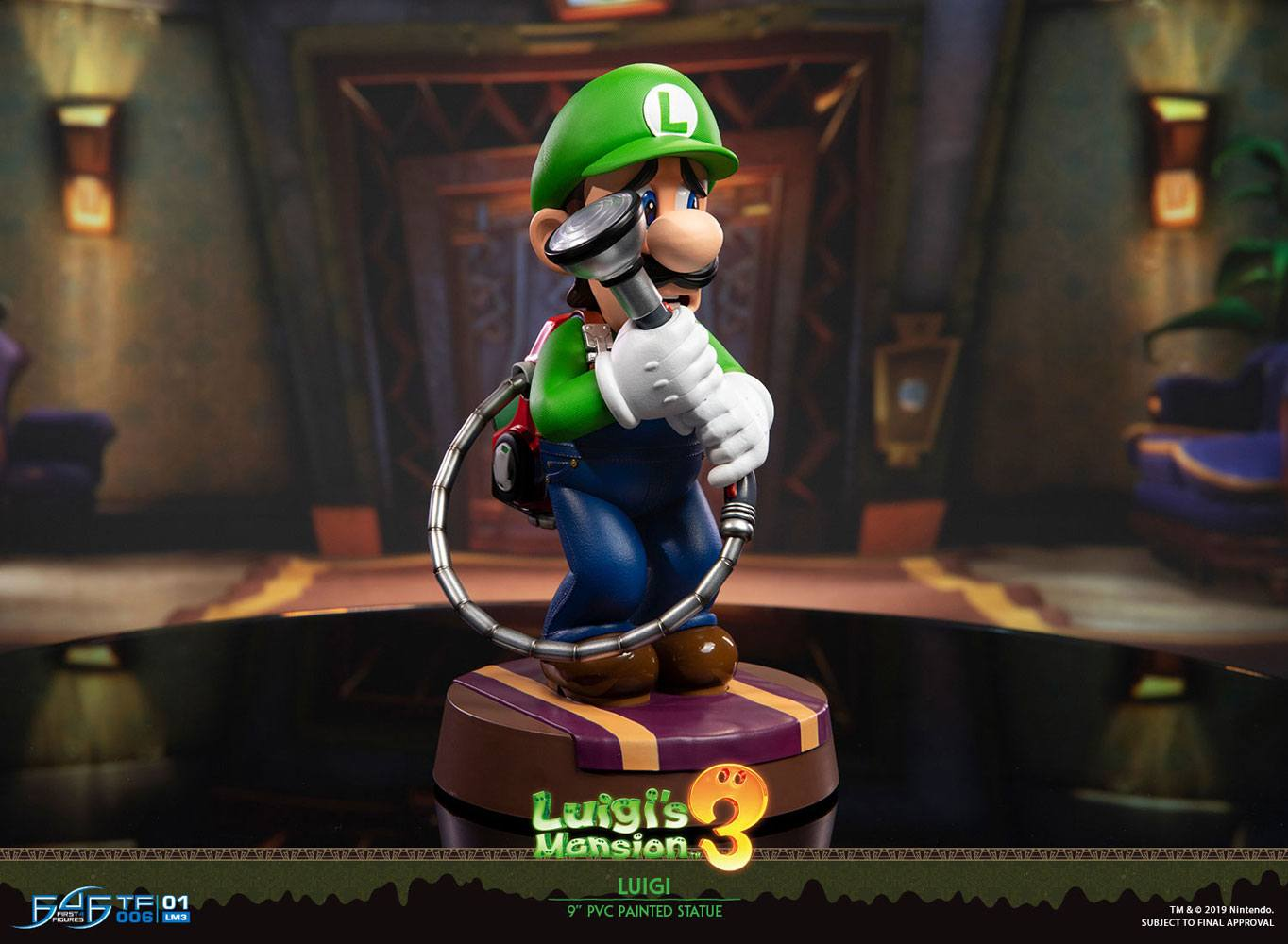 Luigi's Mansion 3 Statue Luigi