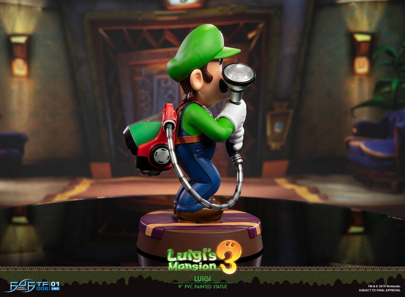 Luigi's Mansion 3 Statue Luigi