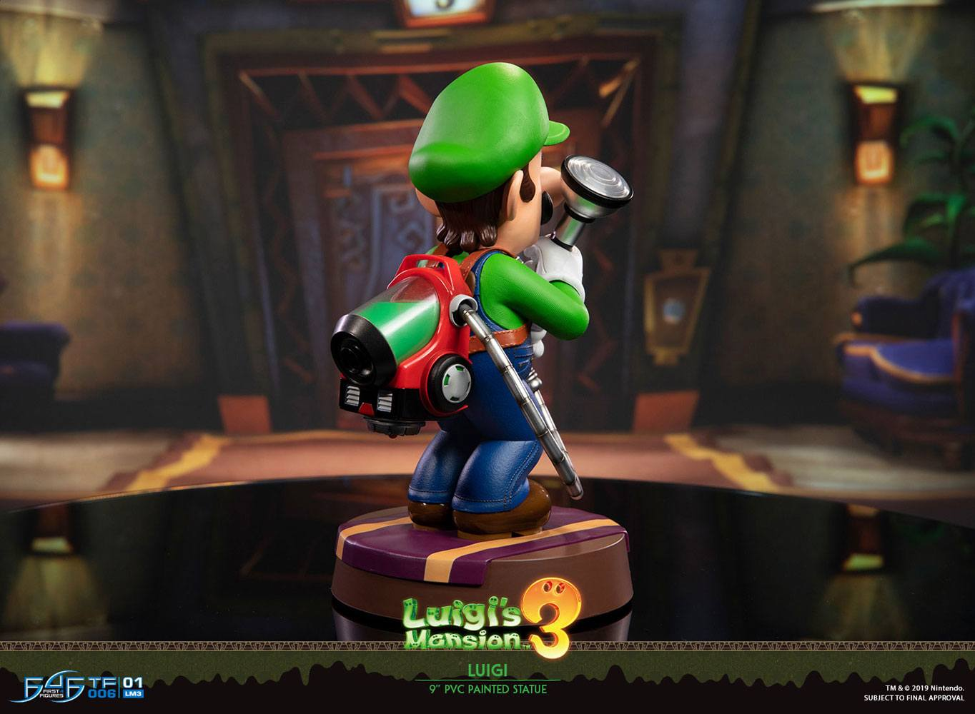 Luigi's Mansion 3 Statue Luigi