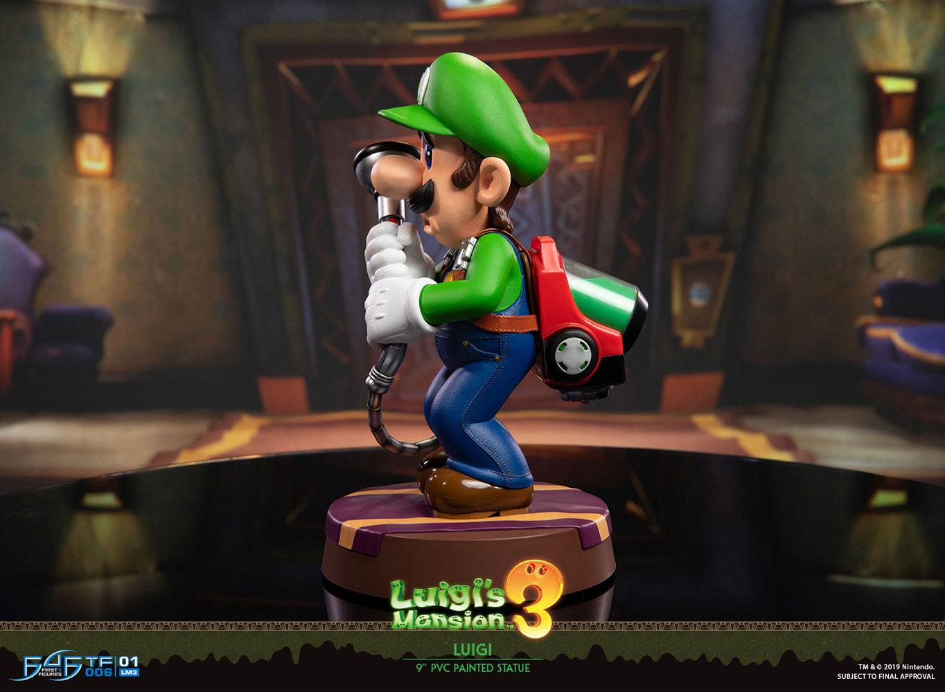 Luigi's Mansion 3 Statue Luigi
