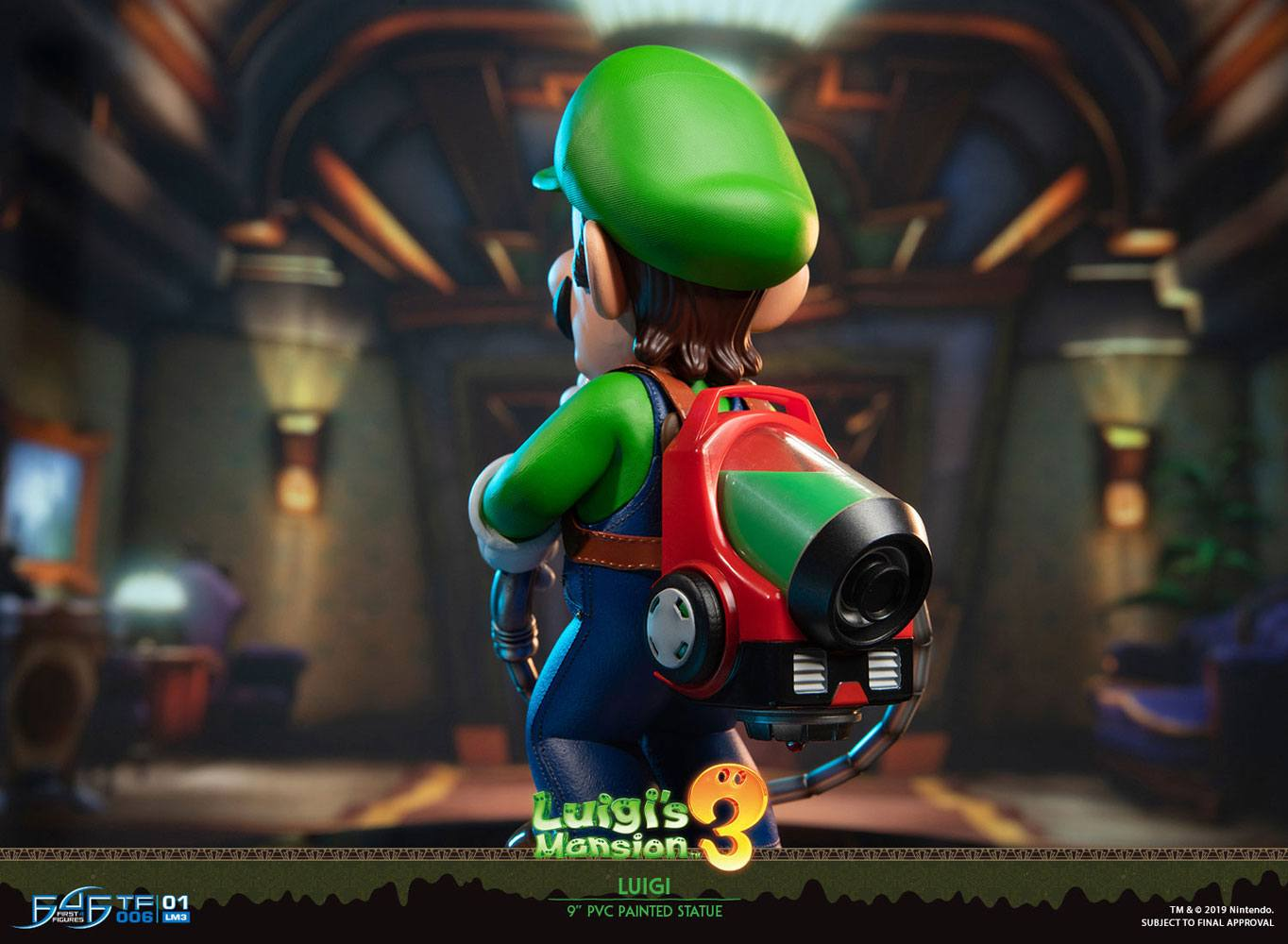 Luigi's Mansion 3 Statue Luigi