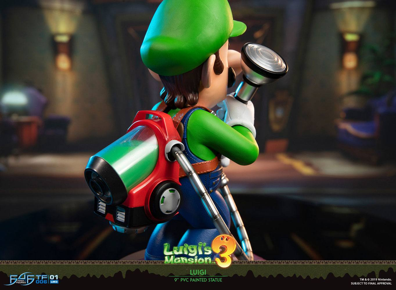 Luigi's Mansion 3 Statue Luigi