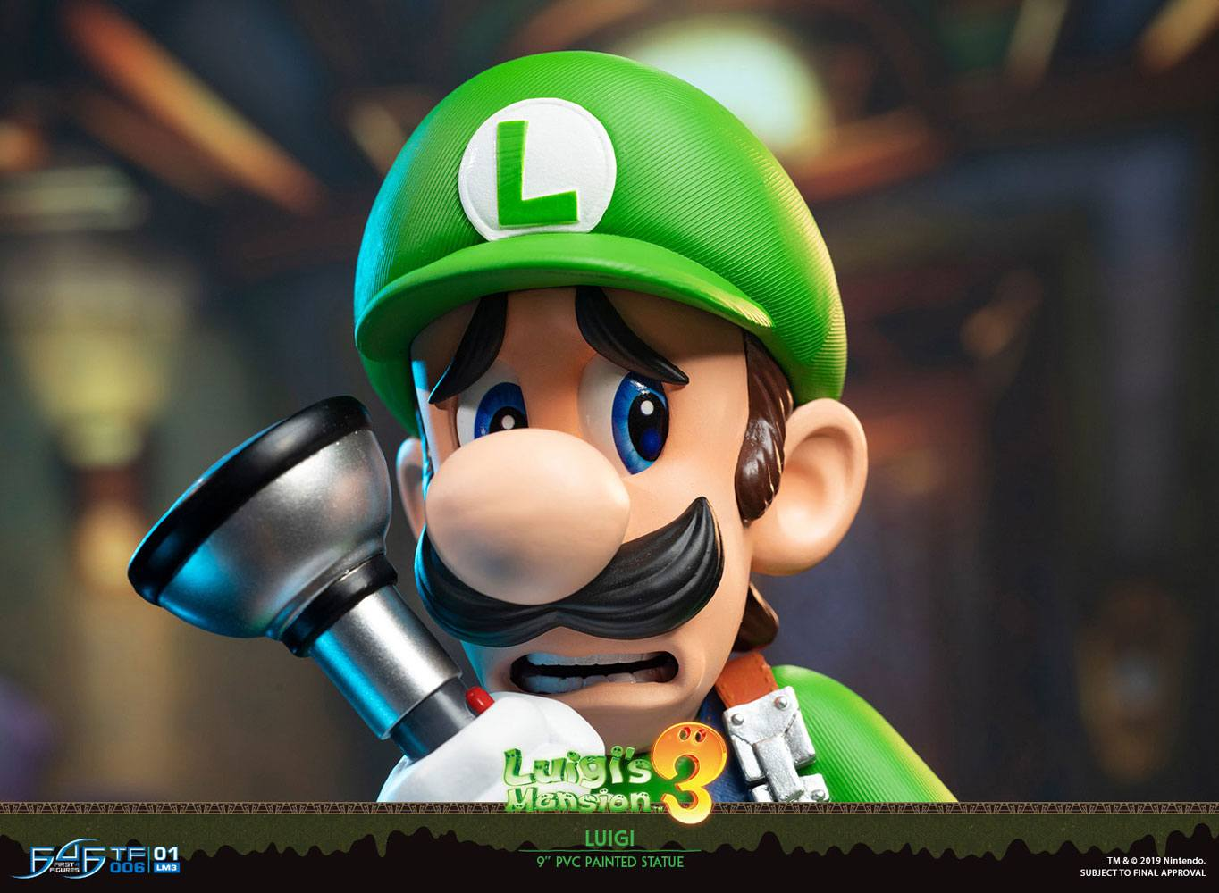 Luigi's Mansion 3 Statue Luigi