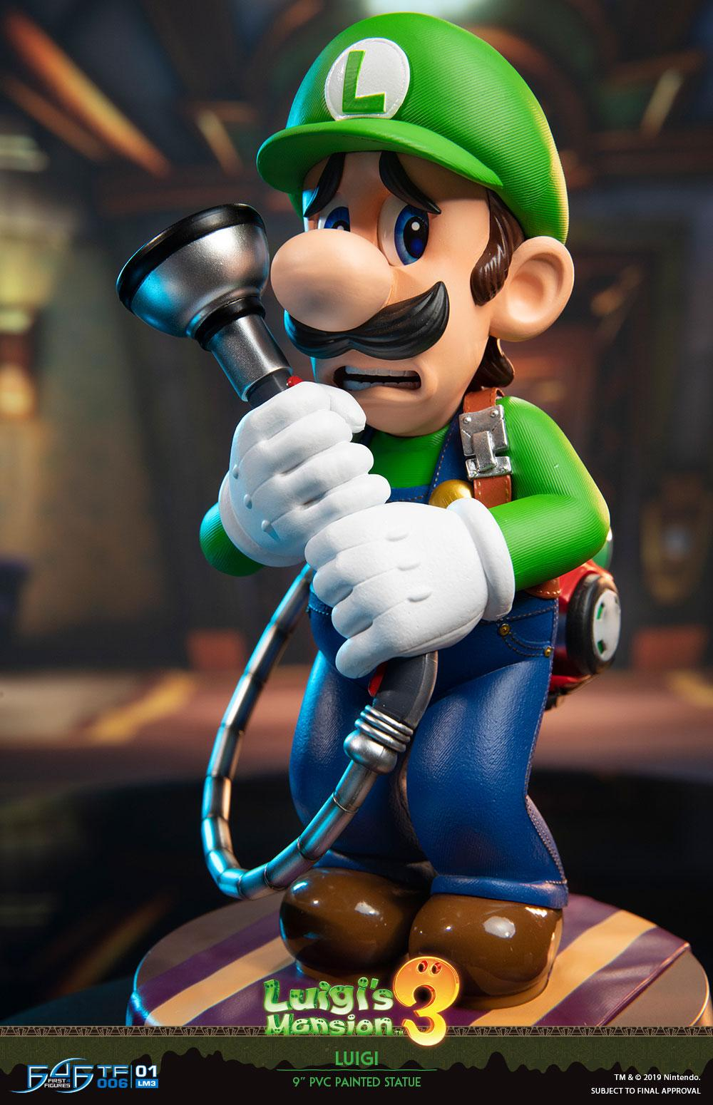 Luigi's Mansion 3 Statue Luigi