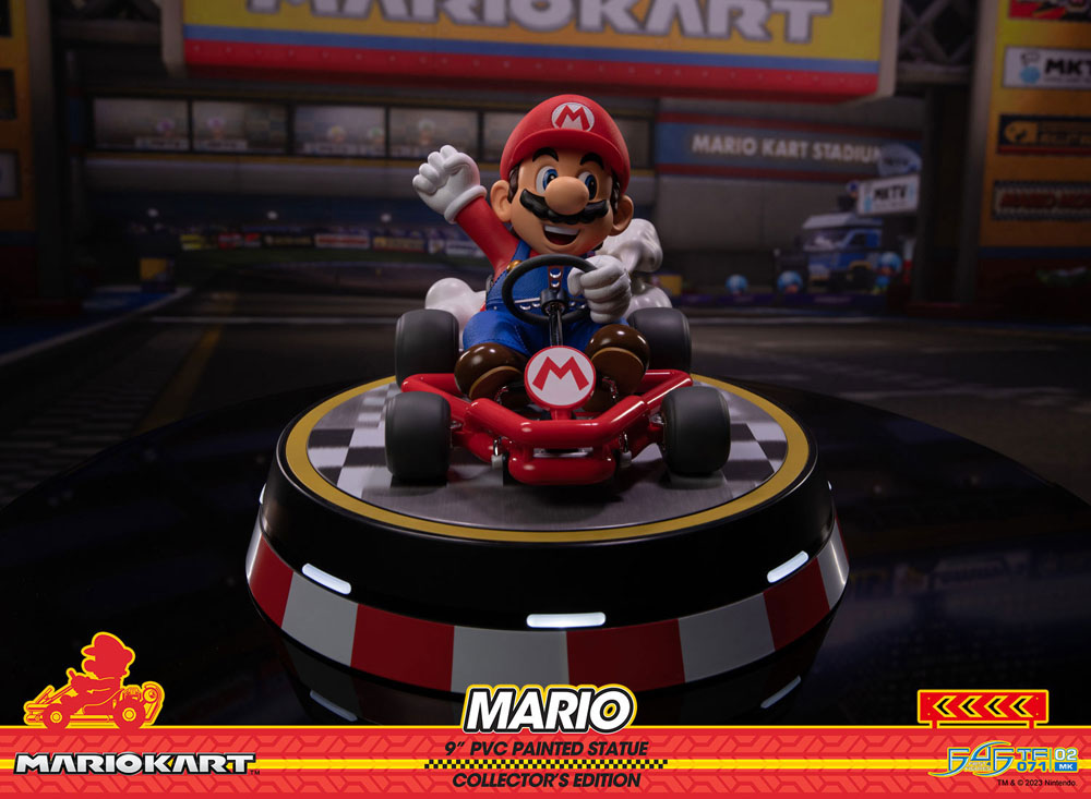 Mario Kart Statue Mario Collector's Edition