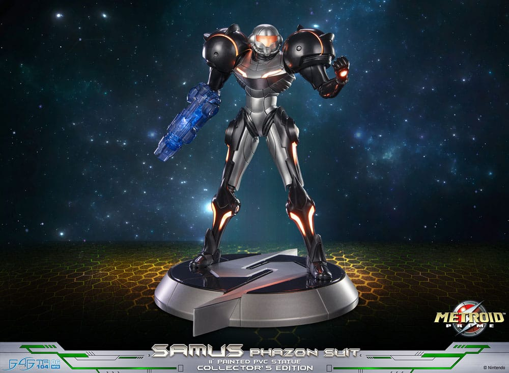 Metroid Prime Statue Samus Phazon Suit Collectors Edition