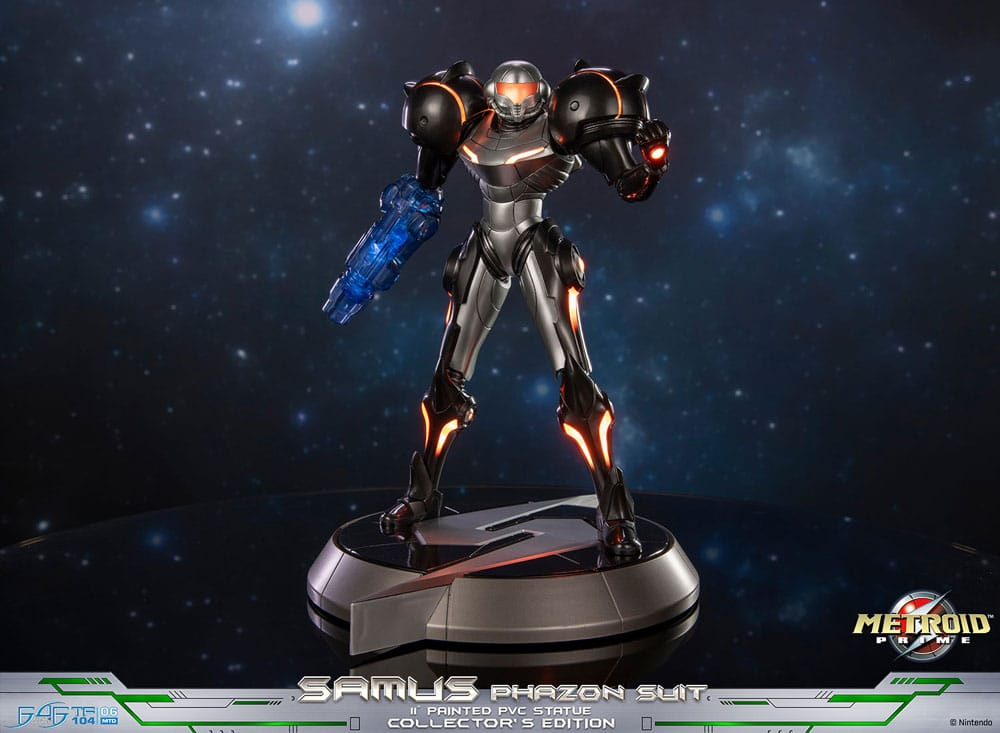 Metroid Prime Statue Samus Phazon Suit Collectors Edition