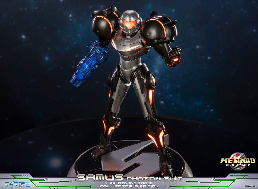 Metroid Prime Statue Samus Phazon Suit Collectors Edition