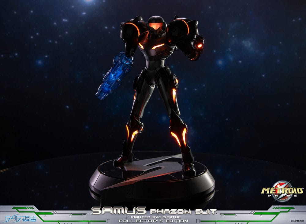 Metroid Prime Statue Samus Phazon Suit Collectors Edition